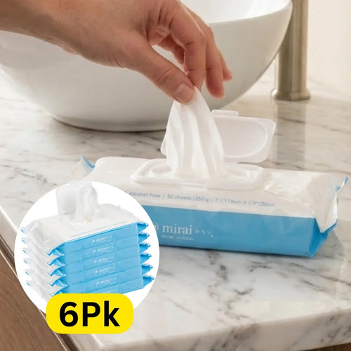 3-Pack of Purifying & Deodorizing Body Wipes with Persimmon